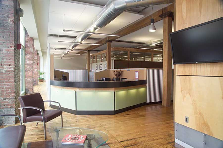 Wagman Construction, Inc. Reception Area
