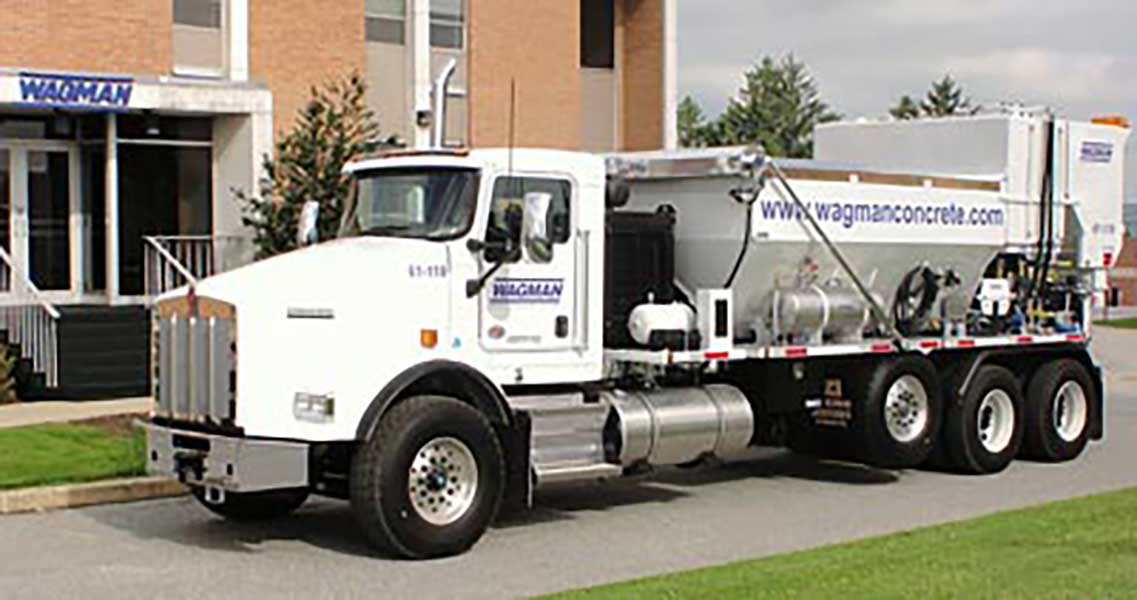 Low Emission Mixer Truck