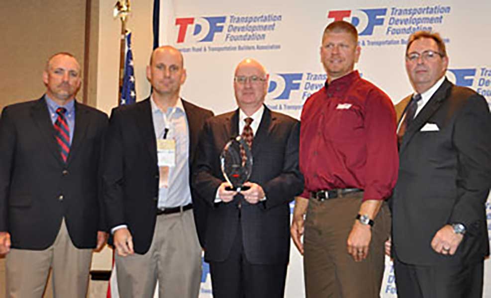 Wagman employees receive ARTBA CNA Safety Award