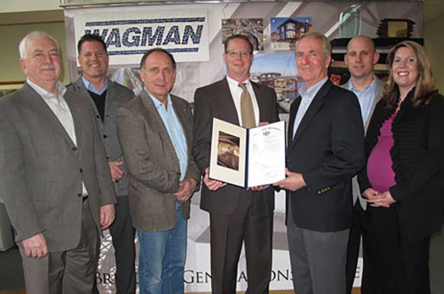 Wagman Family Corporate Leadership Awarded Citation from York County Delegation