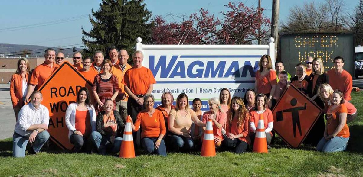 Wagman Goes Orange for National Work Zone Safety Week