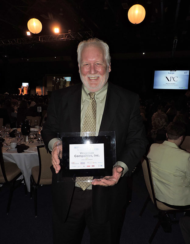 Al Houser Accepts Best Places to Work in PA Award