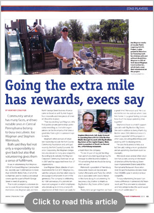 CPBJ 2012 Going the Extra Mile