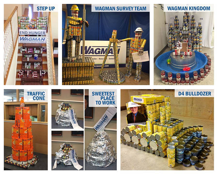 2016 Can-struction Contest Entries