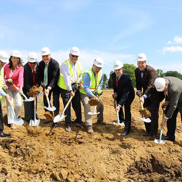 Wagman and HHHunt Groundbreaking at Spring Arbor of Crofton