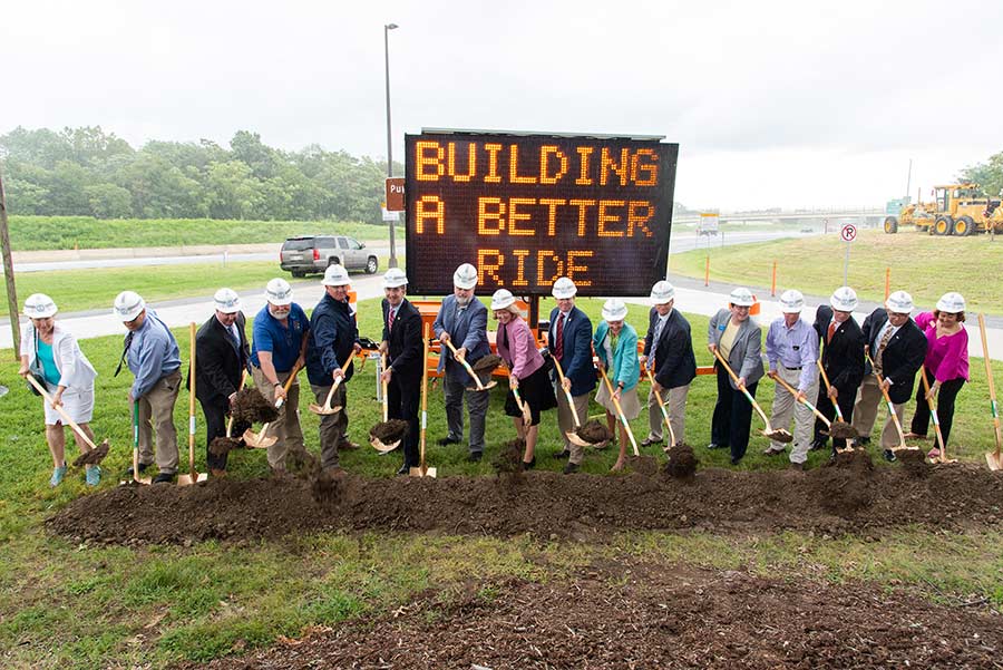 Groundbreaking for Rappahannock River Crossing Project