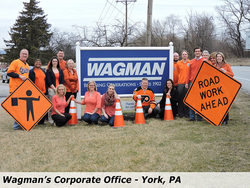 Wagman Corporate Offices Supporting National Work Zone Safety Awareness Week