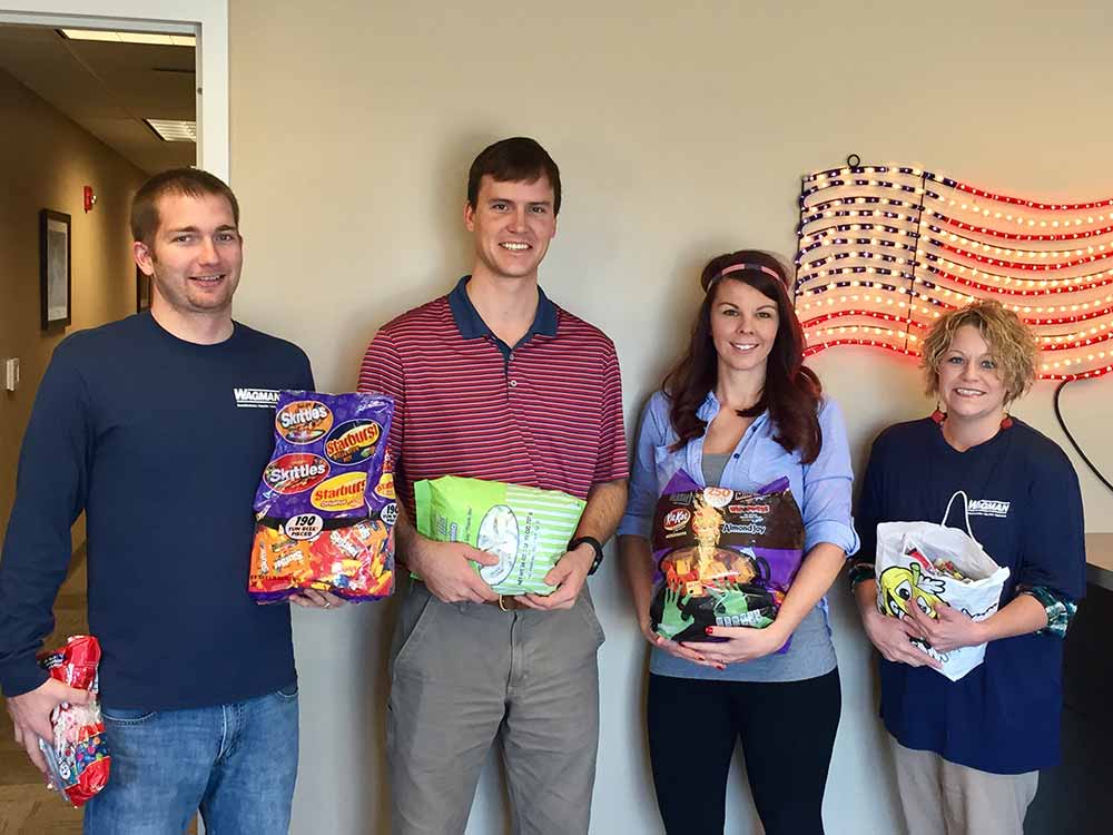 Wagman Dinwiddie Office makes donations to Operation Gratitude