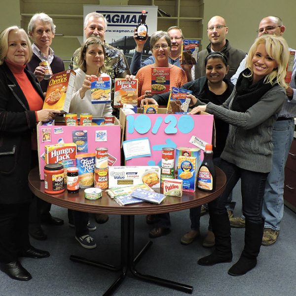 In the Spirit of Thanksgiving, Wagman Supports Local Food Banks