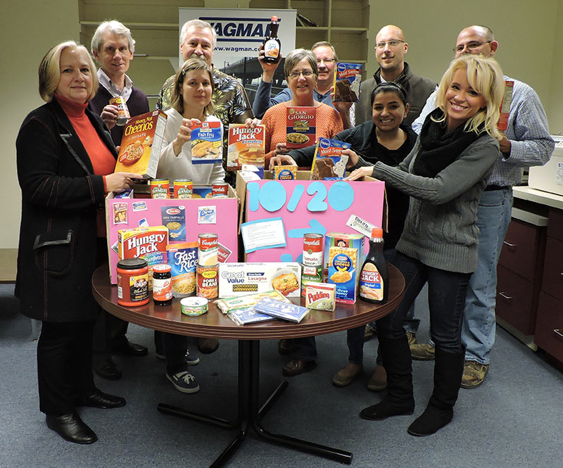 In the Spirit of Thanksgiving, Wagman Supports Local Food Banks