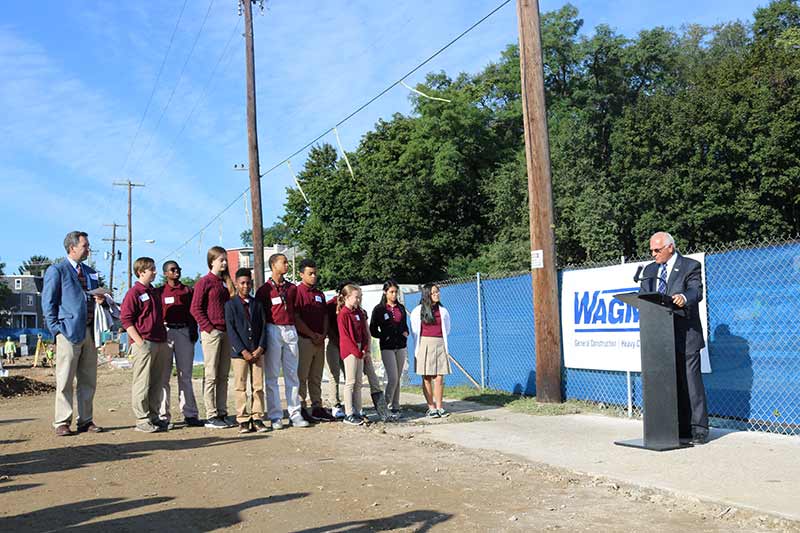 York Academy Upper School Groundbreaking