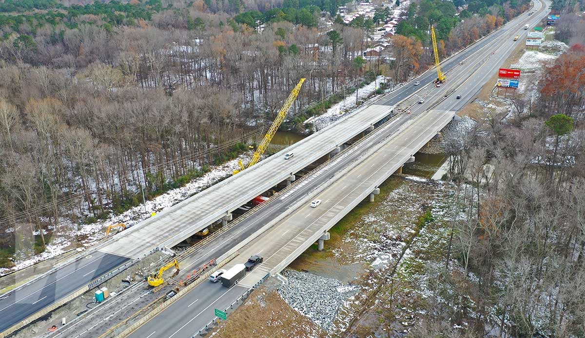 I-95 over the Meherrin River