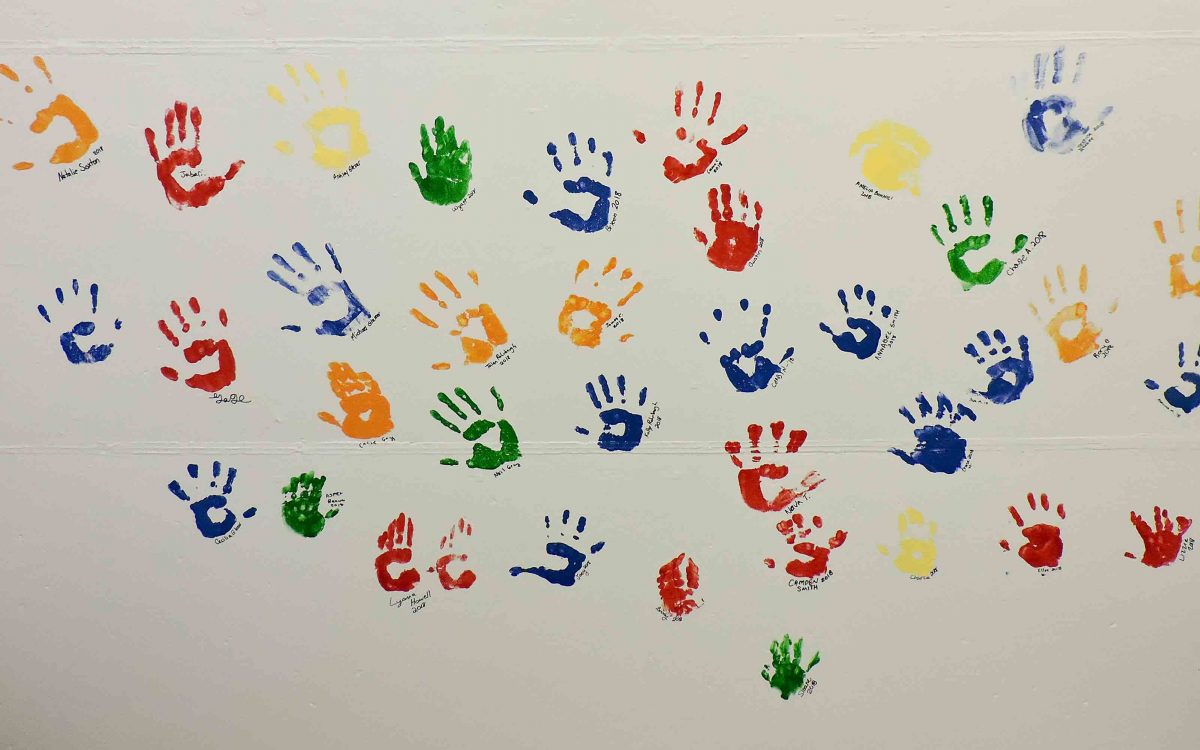 Family Business hand prints