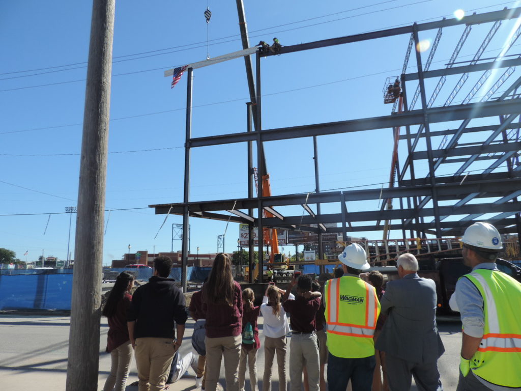 York Academy Final Beam Placement