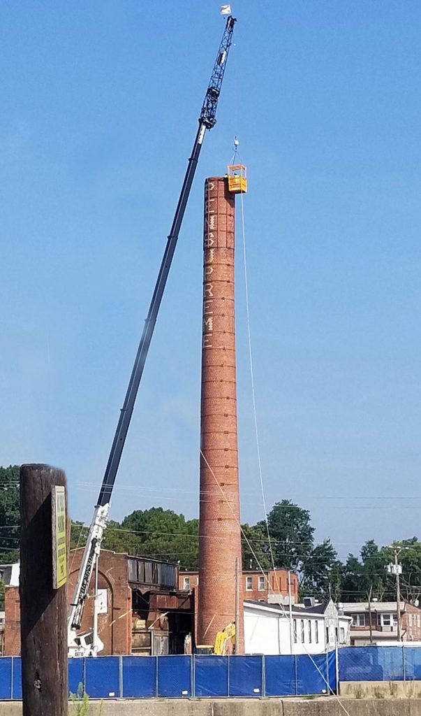 York Academy Smokestack