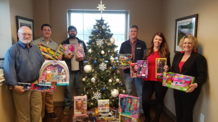 Holiday Toy Drive - Dinwiddie Office