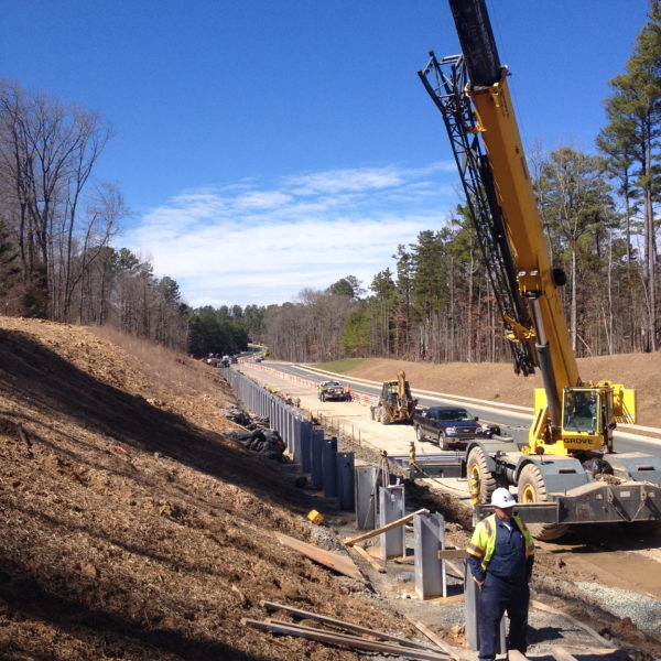 Chapel Hill Soldier Pile Wall