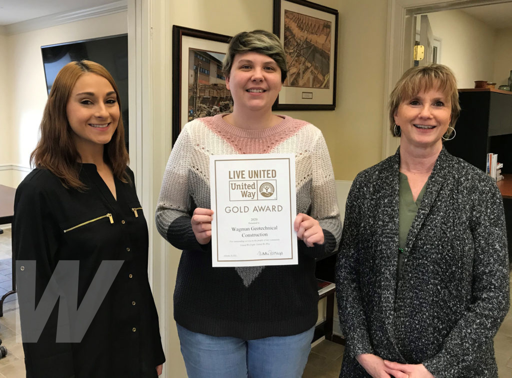 Wagman's Berryville, VA Office Receives United Way Gold Award