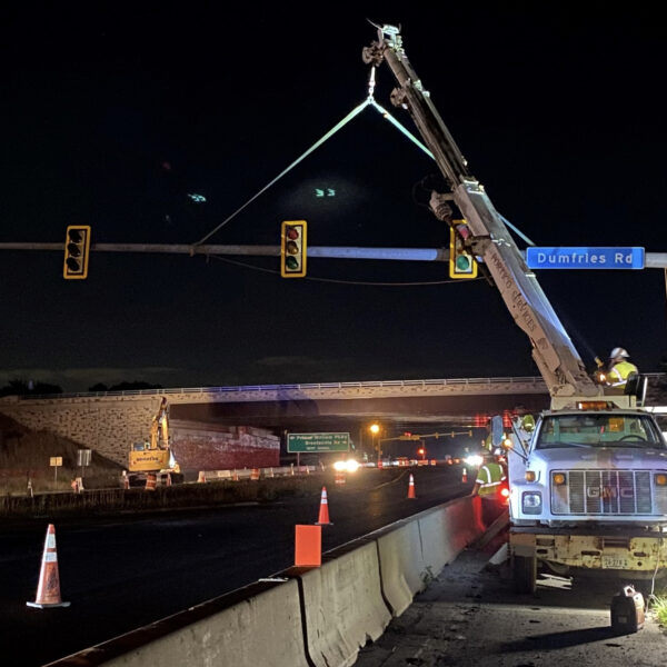 New bridge opens at Route 234 Brentsville Road Interchange